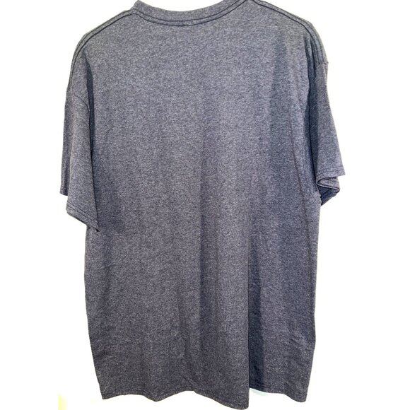 New Unbranded Large Gray Graphic Tshirt Cotton - Picture 2 of 2